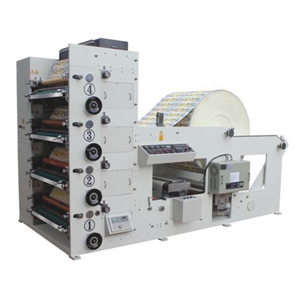  4 Color Paper Cup Printing Machine 